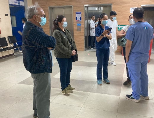 EWB-USA Staff Visit a Hospital in Guatemala as part of a EWH Summer Institute